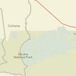 Oshana Region Street Map