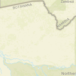 Ngamiland Street Map