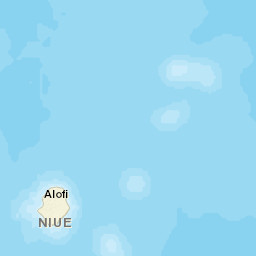 Niue Street Map