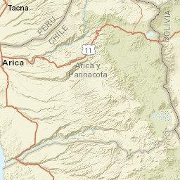 Arica y Parinacota Street Map