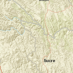 Sucre Street Map