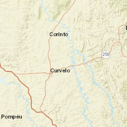 Minas Gerais Street Map