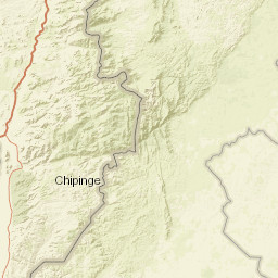 Manica Province Street Map