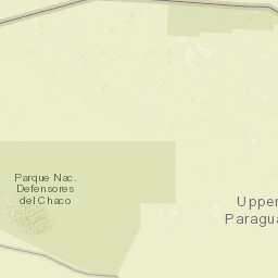 Alto Paraguay Department Street Map
