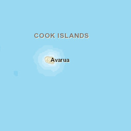 Cook Islands Street Map