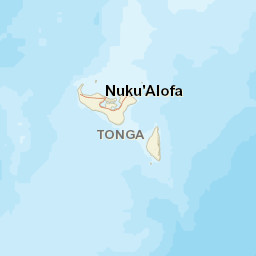 Tongatapu Street Map