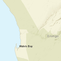 Erongo Region Street Map