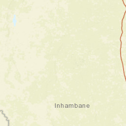 Inhambane Province Street Map