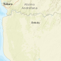 Toliara Province Street Map