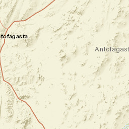 Antofagasta Street Map