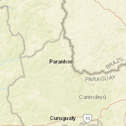 Canindeyú Street Map