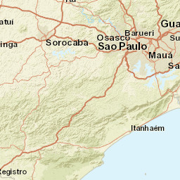 São Paulo Street Map