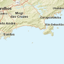 São Vicente Street Map