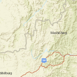 Mpumalanga Street Map
