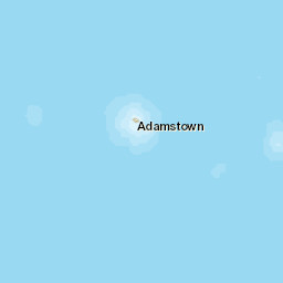 Pitcairn Island Street Map