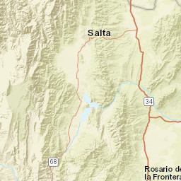 Salta Street Map