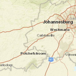 Gauteng Street Map