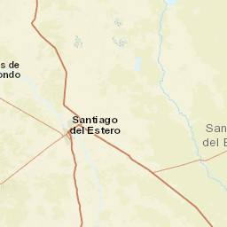 Santiago del Estero Street Map
