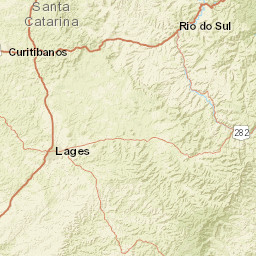 Santa Catarina Street Map