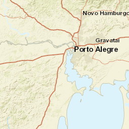 Rio Grande do Sul Street Map