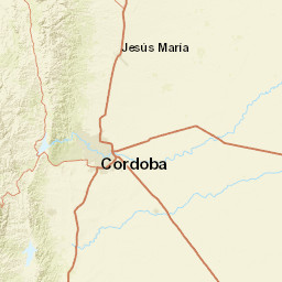 Córdoba Street Map