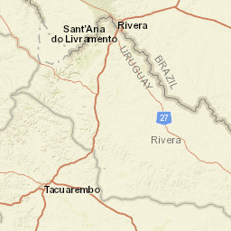 Rivera Department Street Map