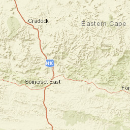 Eastern Cape Street Map