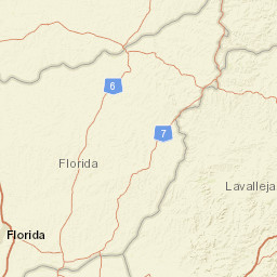 Lavalleja Department Street Map