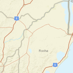 Rocha Department Street Map