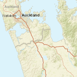 Waikato Region Street Map
