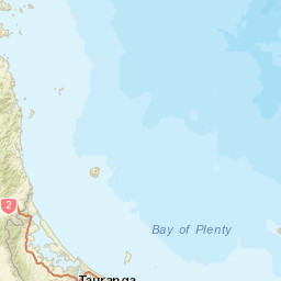 Bay of Plenty Region Street Map