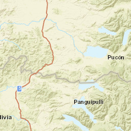 La Araucanía Street Map