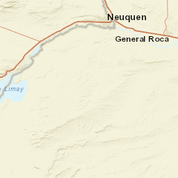 Neuquén Street Map