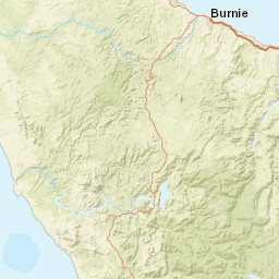 Tasmania Street Map