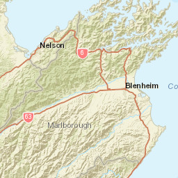 New Zealand Street Map