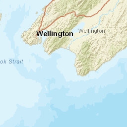 Wellington Region Street Map