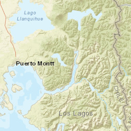 Los Lagos Street Map