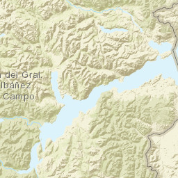 Aisén del General Carlos Ibañez del Campo Street Map