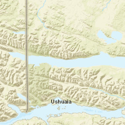 Tierra del Fuego Street Map