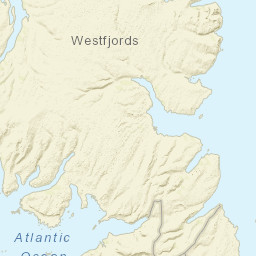 Westfjords Street Map