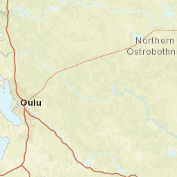 Northern Ostrobothnia Street Map