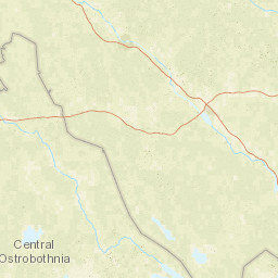 Central Ostrobothnia Street Map