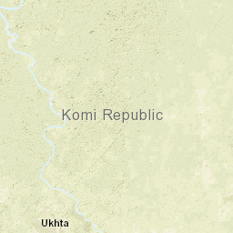 Komi Republic Street Map