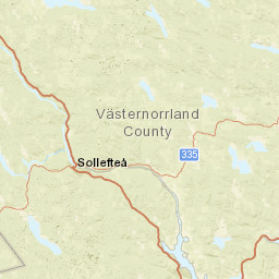 Västernorrland County Street Map