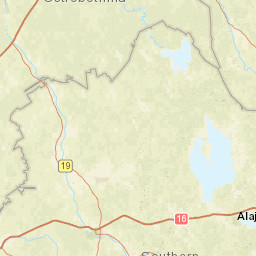 Southern Ostrobothnia Street Map
