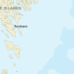 Faroe Islands Street Map