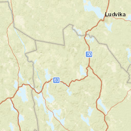 Örebro County Street Map