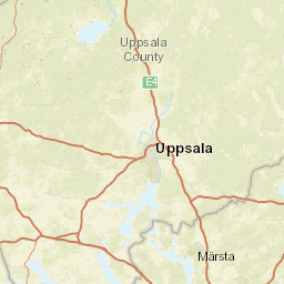 Stockholm County Street Map