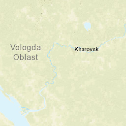 Vologda Oblast Street Map
