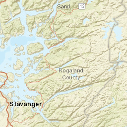 Rogaland Street Map